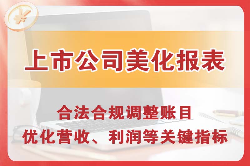 开发区上市公司美化报表