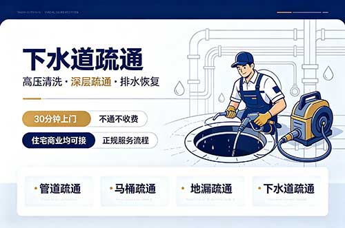 开发区下水道疏通